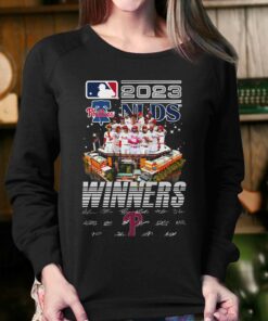 2023 Nlds Philadelphia Phillies Winner Signature T shirt 4