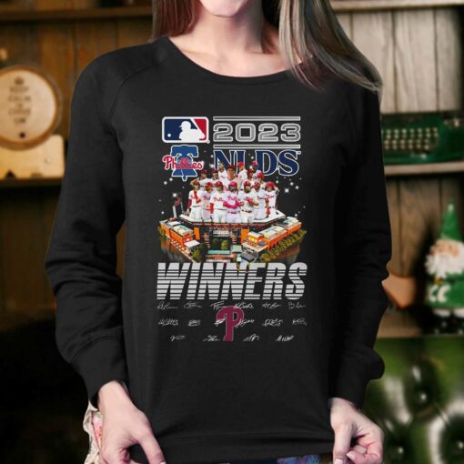 2023 Nlds Philadelphia Phillies Winner Signature T-shirt