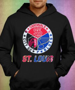 2023 St Louis Sports Teams Shirt Cardinals Blues And City Fc 3