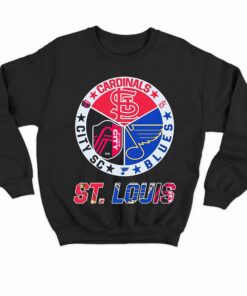 2023 St Louis Sports Teams Shirt Cardinals Blues And City Fc 4
