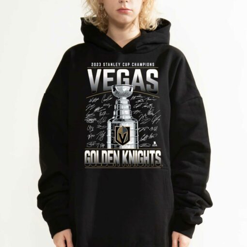 2023 Stanley Cup Champions Vegas Golden Knights Signature T-shirt