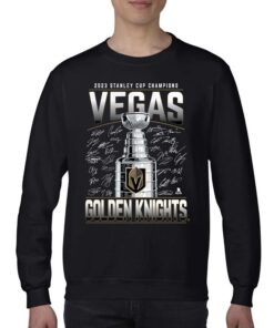 2023 Stanley Cup Champions Vegas Golden Knights Signature T shirt 4