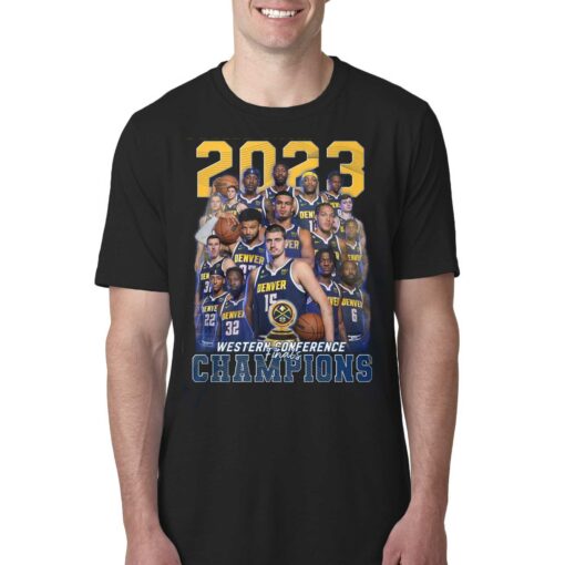 2023 Western Conference Champions Denver Nuggets T-shirt