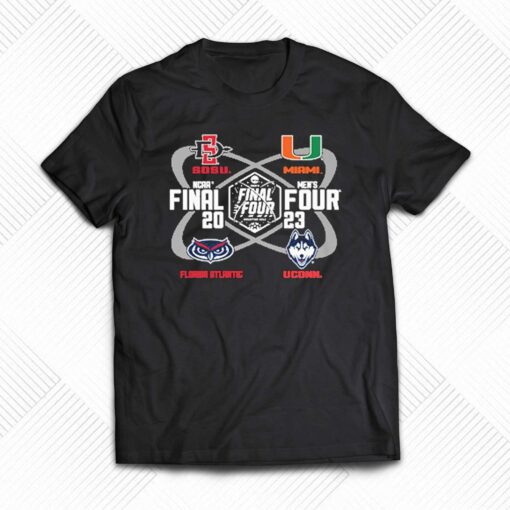 2023 Youth Sdsu Final Four Sd Interlock Four Teams Shirt