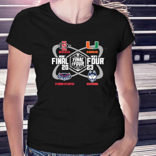 2023 Youth Sdsu Final Four Sd Interlock Four Teams Shirt