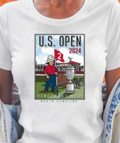 2024 Us Open Ahead Green Putter Boy Chapman T-shirt