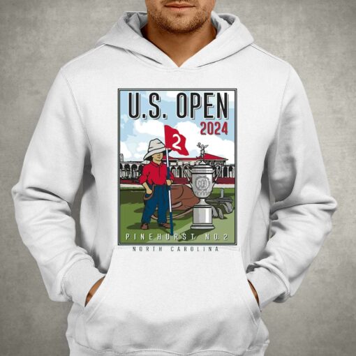 2024 Us Open Ahead Green Putter Boy Chapman T-shirt