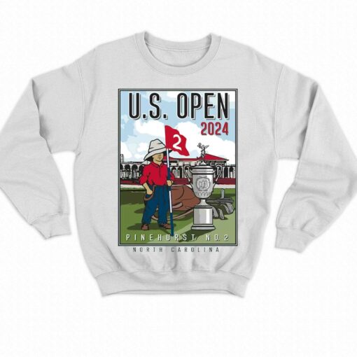 2024 Us Open Ahead Green Putter Boy Chapman T-shirt