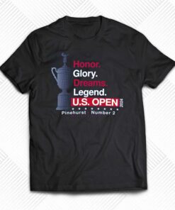 2024 Us Open Ahead Navy Tradition Pembroke T-shirt