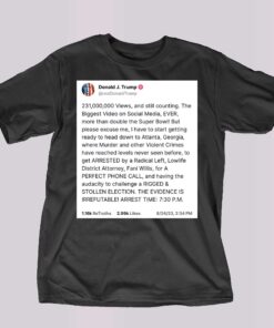 231000000 Views And Still Counting Donald Trump T-shirt 231000000 Views And Still Counting Donald Trump T-shirt