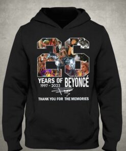 26 Years Of Beyonce Thank You For The Memories Renaissance 2023 World Tour T shirt 3