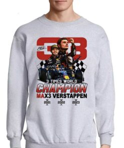 3 Times World Champion Max3 Verstappen 33 T shirt 4
