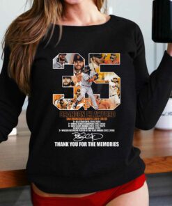 35 Brandon Crawford San Francisco Giants 2011 2023 Memories T shirt 2