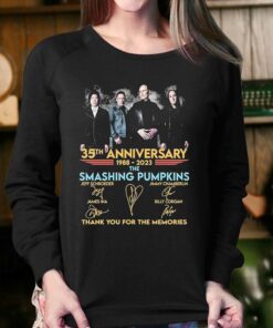 35th Anniversary 1988 2023 The Smashing Pumpkins Thank You For The Memories Signatures Shirt 4