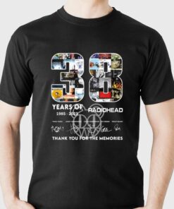 38 Years Of 1985 – 2023 Radiohead Thank You For The Memories T-shirt 38 Years Of 1985 – 2023 Radiohead Thank You For The Memories T-shirt