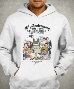 38th Anniversary 1985 2023 Studio Ghibli Miyazaki Hayao Signature Shirt 3