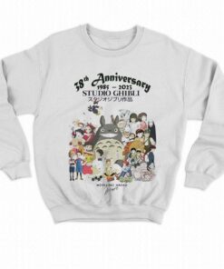 38th Anniversary 1985 2023 Studio Ghibli Miyazaki Hayao Signature Shirt 4