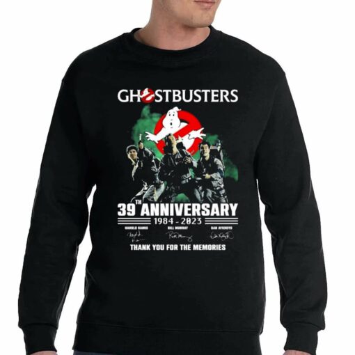 39th Anniversary 1984 – 2023 Ghostbusters Signature T-shirt