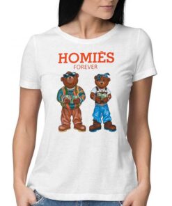 3forty Inc Homies Forever White Shirt