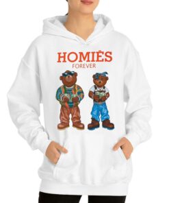 3forty Inc Homies Forever White Shirt 3