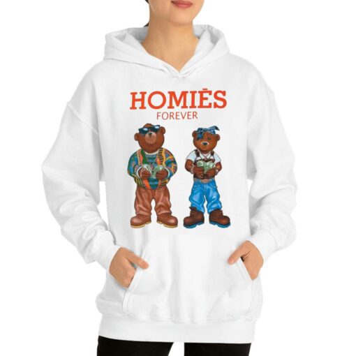 3forty Inc Homies Forever White Shirt