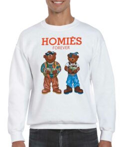 3forty Inc Homies Forever White Shirt 4