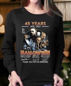 45 Years 1978 2023 Halloween Thank You For The Memories T shirt 4