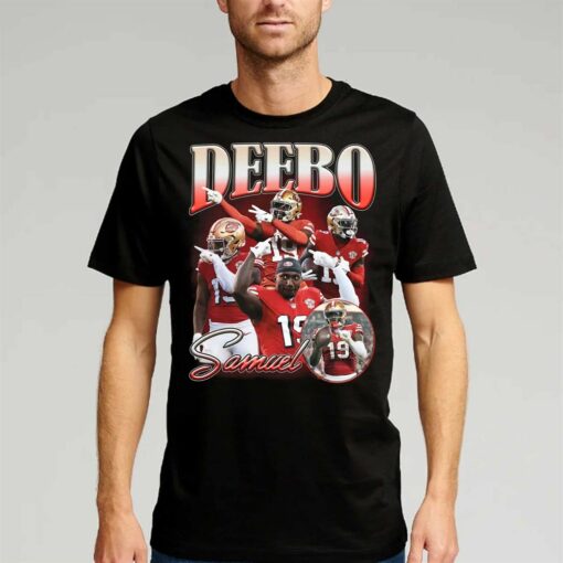 49er Deebo Samuel Football Graphic T-shirt