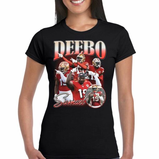 49er Deebo Samuel Football Graphic T-shirt