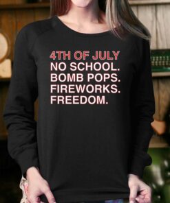 4th Of July Rules No School Bomb Pops Shirt 4