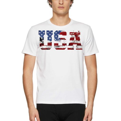 4th Of July T-shirt Flag Usa United States Of America