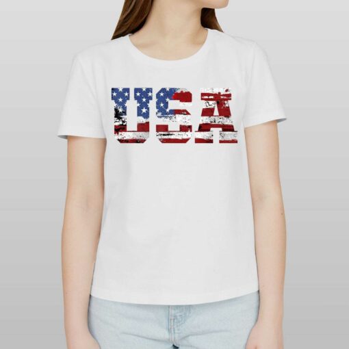 4th Of July T-shirt Flag Usa United States Of America