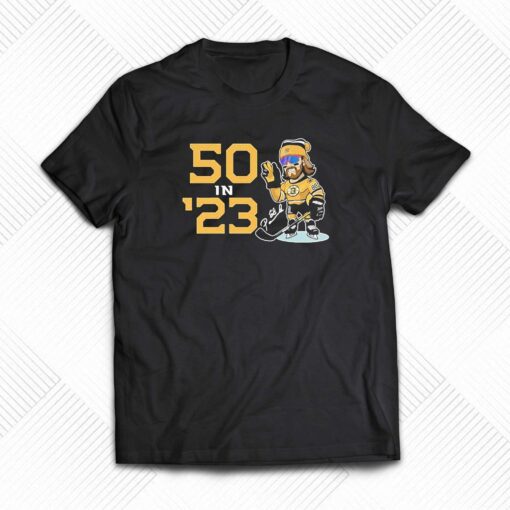 50 In 23 Boston Bruins Shirt