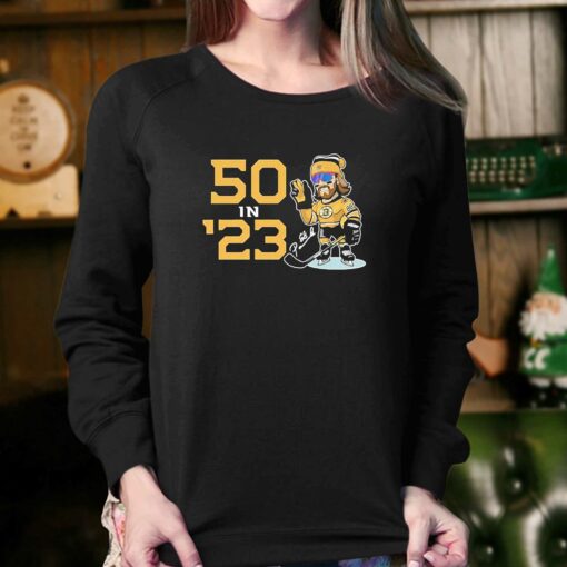 50 In 23 Boston Bruins Shirt