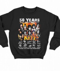50 Years 1973 2023 Kiss Band Thank You For The Memories Signatures Shirt 3 50 Years 1973 2023 Kiss Band Thank You For The Memories Signatures Shirt 4
