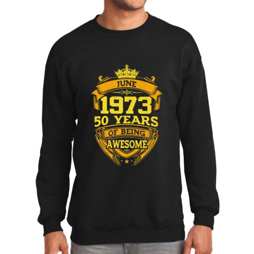 50 Years Of Being Awesome June 1973 Shirt