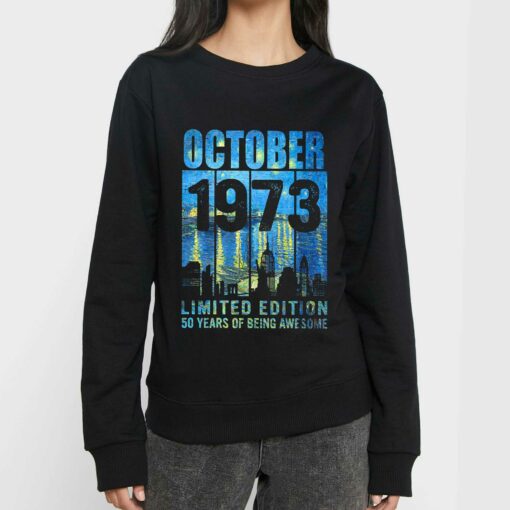 50 Years Of Being Awesome October 1973 Shirt