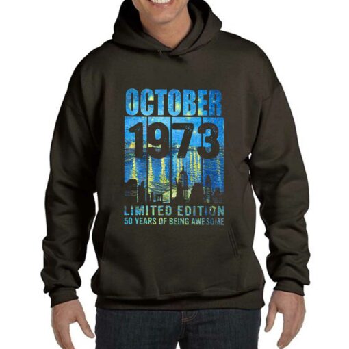 50 Years Of Being Awesome October 1973 Shirt