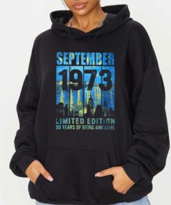 50 Years Of Being Awesome September 1973 Shirt 2 50 Years Of Being Awesome September 1973 Shirt 3