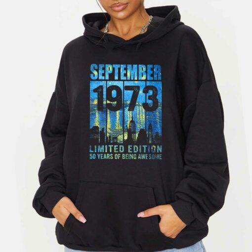 50 Years Of Being Awesome September 1973 Shirt