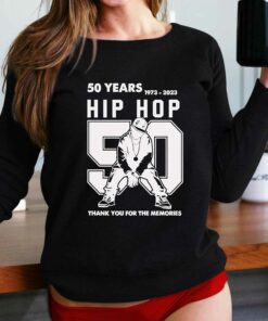 50 Years Of Hip Hop 1973-2023 50th Thank You For The Memories Hip Hop T-shirt 1 50 Years Of Hip Hop 1973 2023 50th Thank You For The Memories Hip Hop T shirt 2