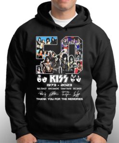 50 Years Of Kiss Band 1973-2023 Thank You For The Memories Signatures Shirt 2 50 Years Of Kiss Band 1973 2023 Thank You For The Memories Signatures Shirt 3