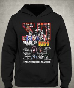50 Years Of Kiss Rock Band 1973-2023 Thank You For The Memories Signatures Shirt 2 50 Years Of Kiss Rock Band 1973 2023 Thank You For The Memories Signatures Shirt 3