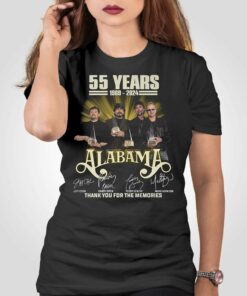 55 Years 1968 2023 Alanama Thank You For The Memories T shirt 2