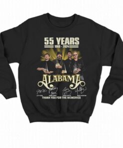 55 Years 1968 2023 Alanama Thank You For The Memories T shirt 4