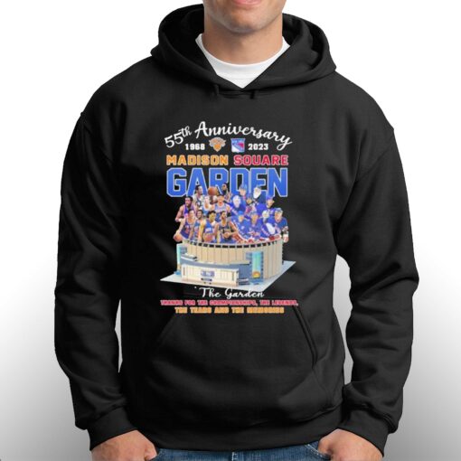 55th Anniversary 1968 2023 Madison Square Garden The Garden The Rears And The Memories Shirt