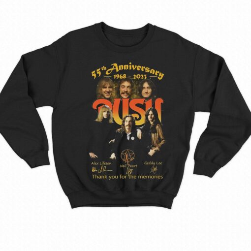 55th Anniversary 1968 – 2023 Thank You For The Memories T-shirt