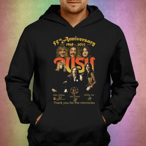 55th Anniversary 1968 – 2023 Thank You For The Memories T-shirt