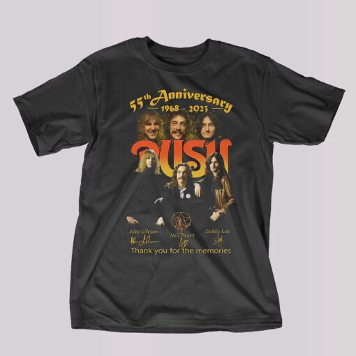 55th Anniversary 1968 – 2023 Thank You For The Memories T-shirt