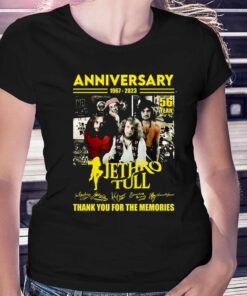 56th Anniversary 1967 – 2023 Jethro Tull Thank You For The Memories T-shirt 1 56th Anniversary 1967 2023 Jethro Tull Thank You For The Memories T shirt 2